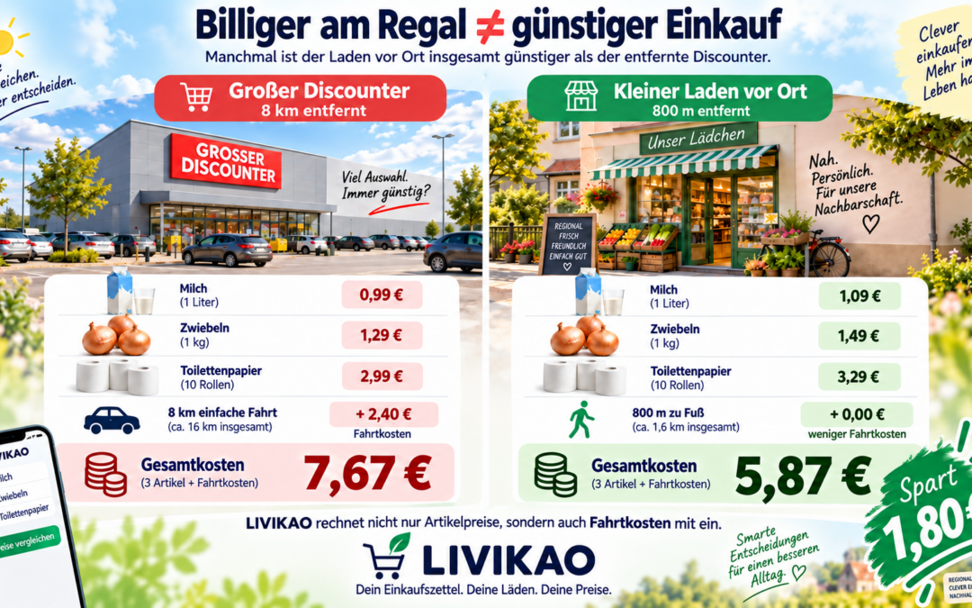 Tante-Emma-Laden günstiger als Discounter?