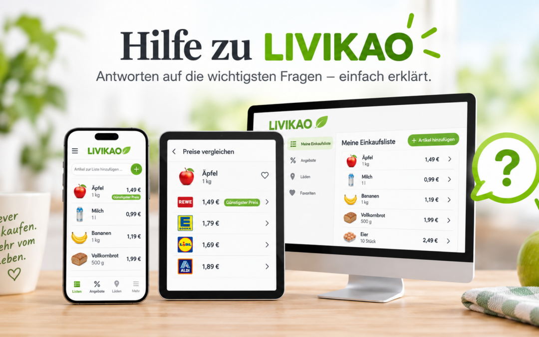 Hilfe zu der LIVIKAO APP