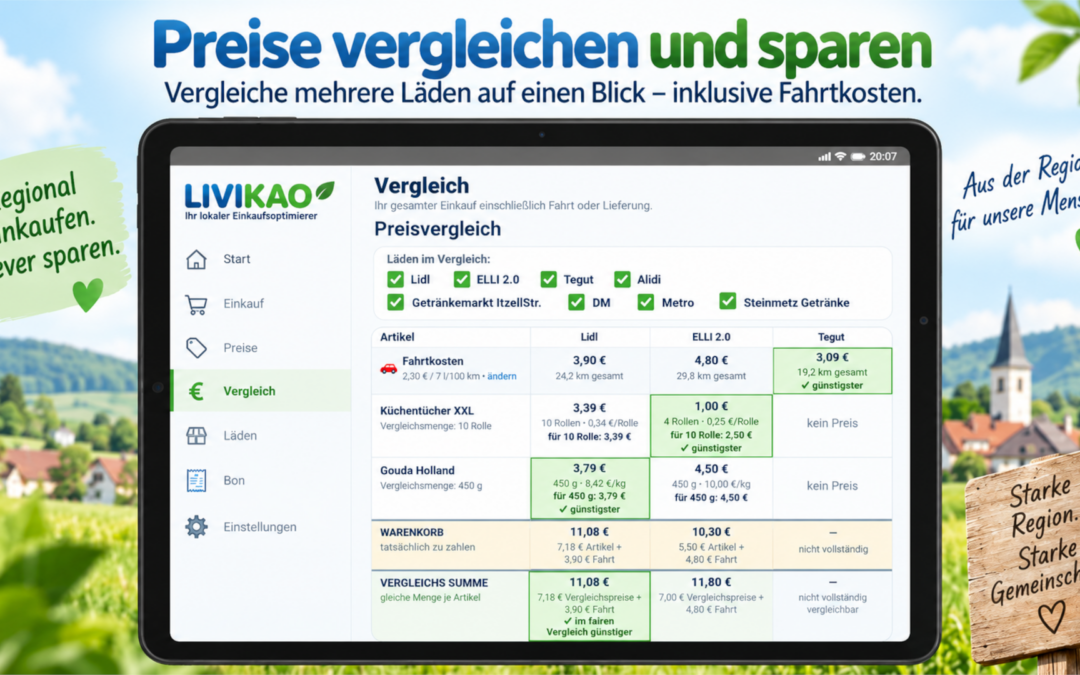 LIVIKAO-App für PC und Tablet/Smartphone